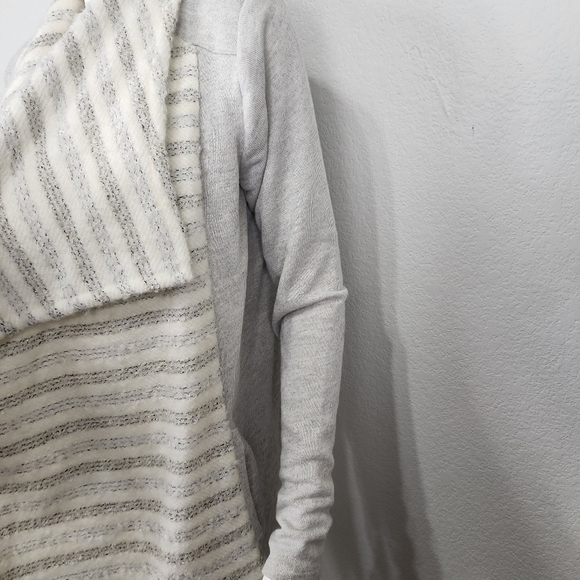 Lucky Wool Gray Boho Open Long Cardigan Size M - Picture 11 of 13